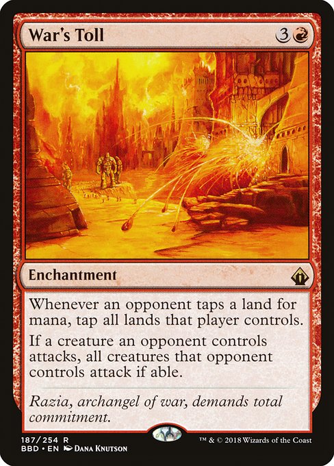 War's Toll [Battlebond - 187]