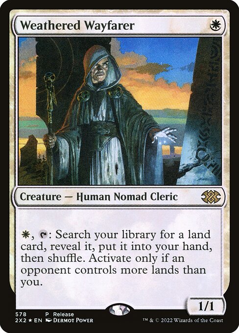 Weathered Wayfarer [Double Masters 2022 - 578]
