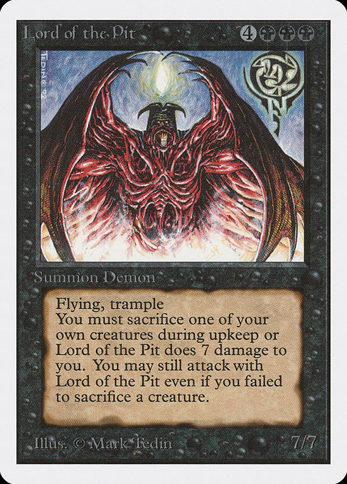 Lord of the Pit [Unlimited Edition - 115]