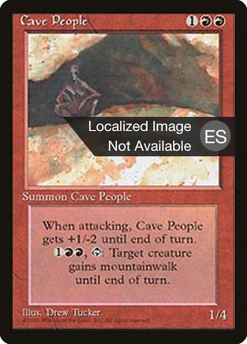 Cave People [Fourth Edition Foreign Black Border - 181]