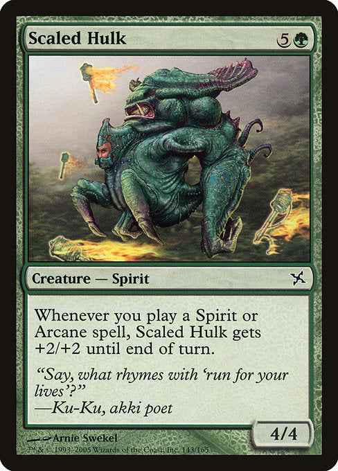 Scaled Hulk [Betrayers of Kamigawa - 143]