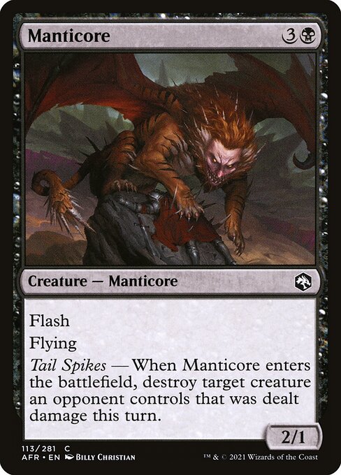 Manticore [Adventures in the Forgotten Realms - 113]