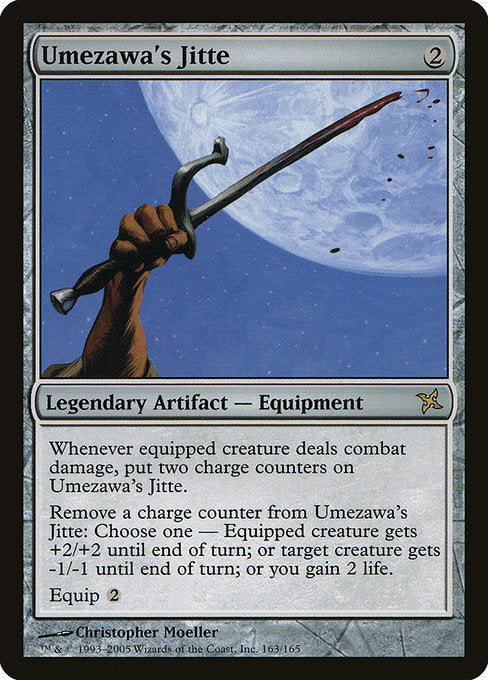 Umezawa's Jitte [Betrayers of Kamigawa - 163]