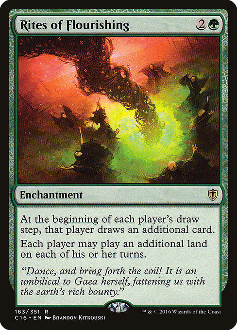 Rites of Flourishing [Commander 2016 - 163]