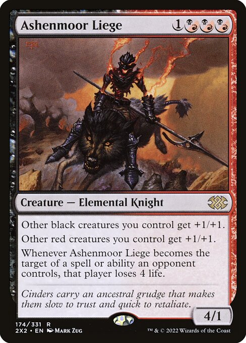 Ashenmoor Liege [Double Masters 2022 - 174]