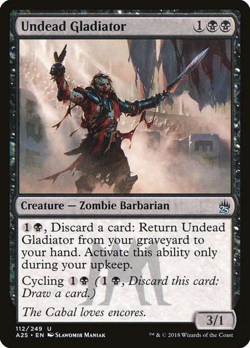 Undead Gladiator [Masters 25 - 112]