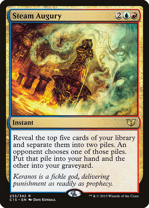 Steam Augury [Commander 2015 - 233]