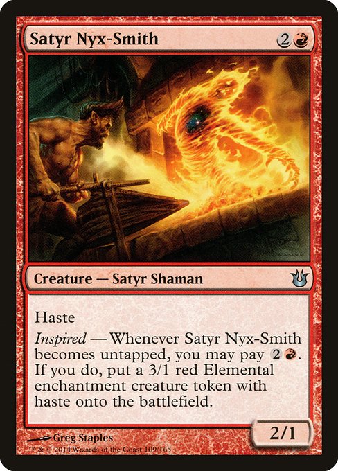 Satyr Nyx-Smith [Born of the Gods - 109]