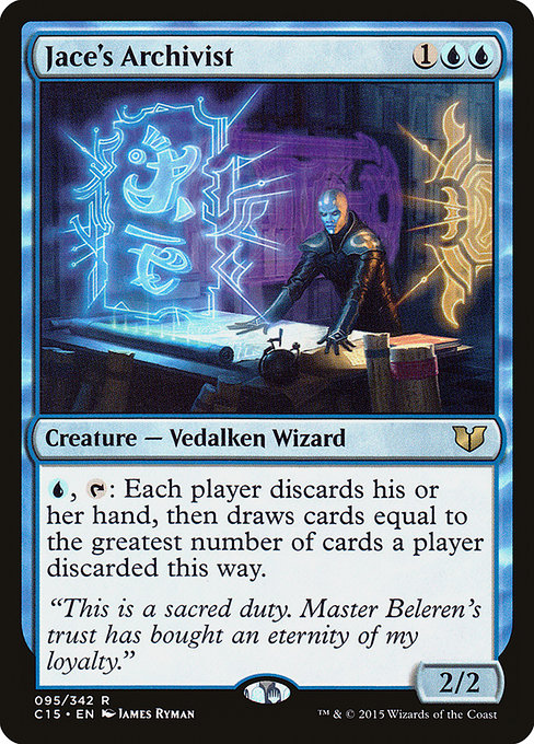 Jace's Archivist [Commander 2015 - 95]