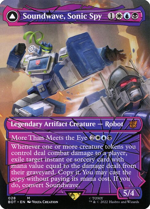 Soundwave, Sonic Spy // Soundwave, Superior Captain [Transformers - 28]