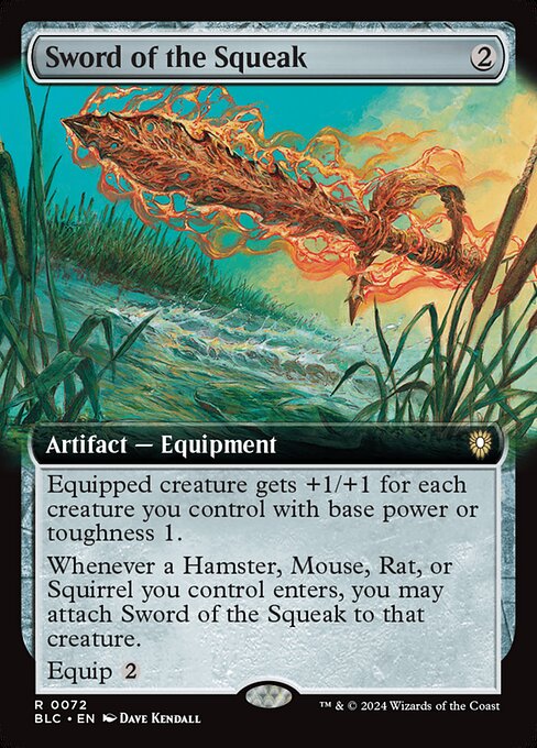 Sword of the Squeak [Bloomburrow Commander - 72]