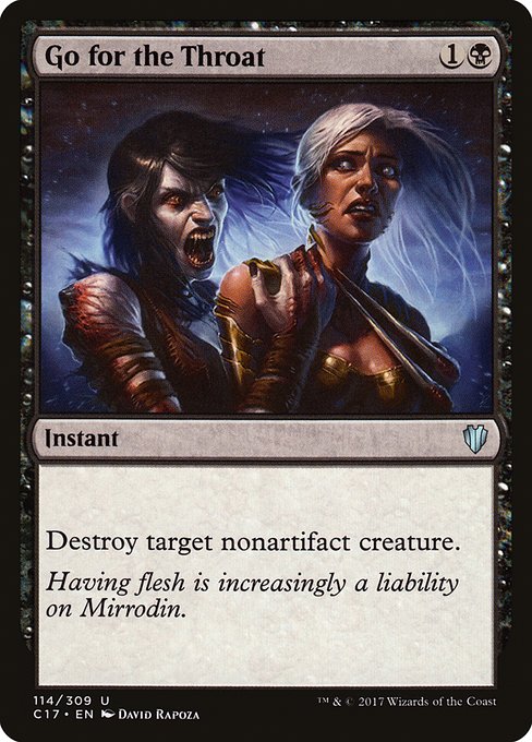 Go for the Throat [Commander 2017 - 114]