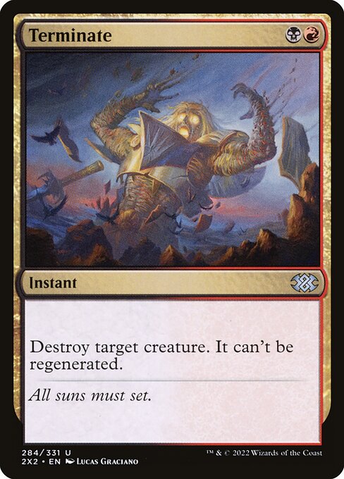 Terminate [Double Masters 2022 - 284]