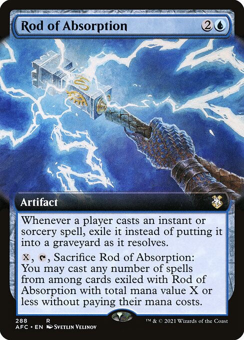 Rod of Absorption [Forgotten Realms Commander - 288]
