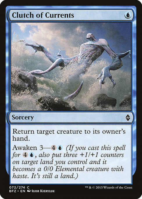 Clutch of Currents [Battle for Zendikar - 72]