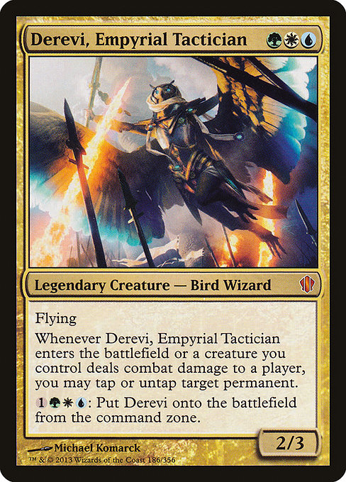 Derevi, Empyrial Tactician [Commander 2013 - 186]