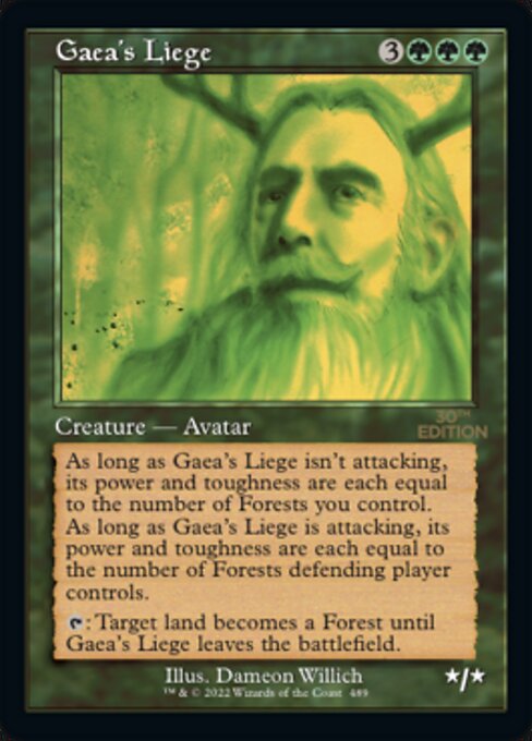 Gaea's Liege [30th Anniversary Edition - 489]