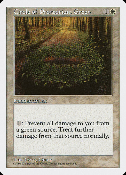 Circle of Protection: Green [Fifth Edition - 19]