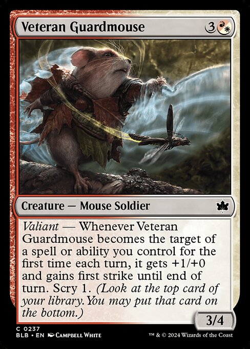 Veteran Guardmouse [Bloomburrow - 237]