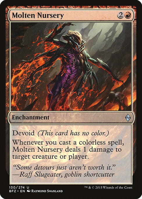 Molten Nursery [Battle for Zendikar - 130]