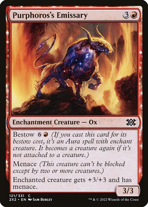 Purphoros's Emissary [Double Masters 2022 - 121]