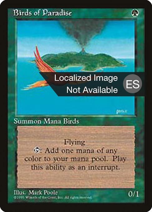 Birds of Paradise [Fourth Edition Foreign Black Border - 234]