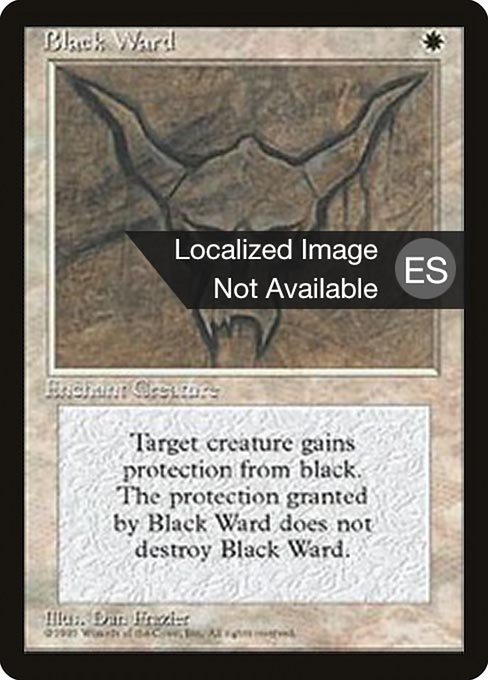 Black Ward [Fourth Edition Foreign Black Border - 8]