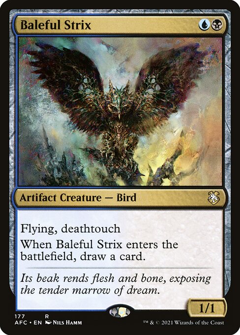 Baleful Strix [Forgotten Realms Commander - 177]