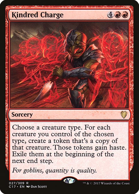 Kindred Charge [Commander 2017 - 27]