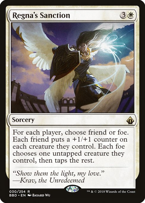 Regna's Sanction [Battlebond - 30]