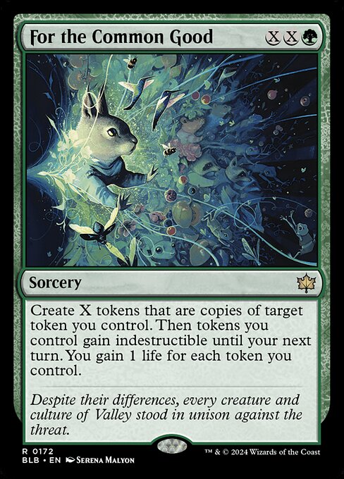 For the Common Good [Bloomburrow - 172]