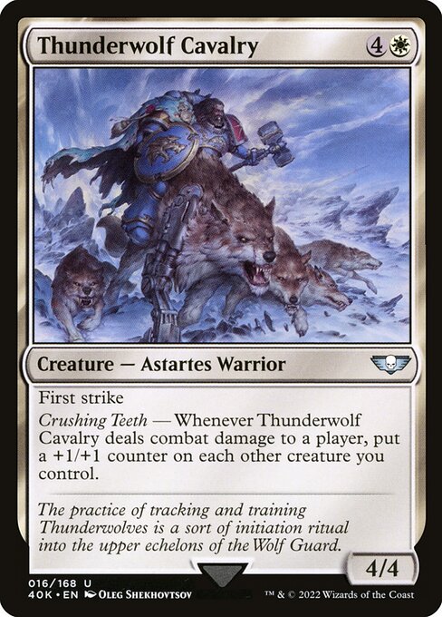 Thunderwolf Cavalry [Warhammer 40,000 Commander - 16]