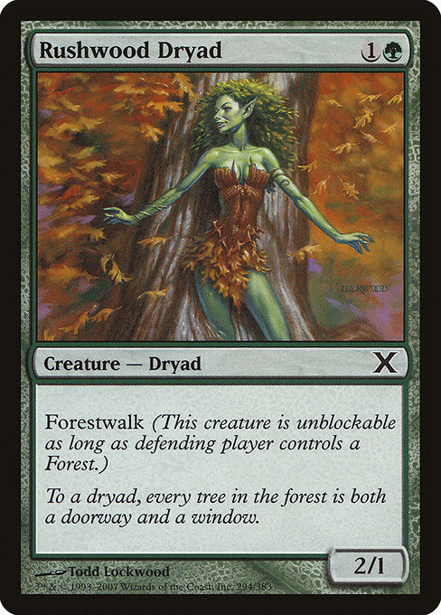 Rushwood Dryad [Tenth Edition - 294]