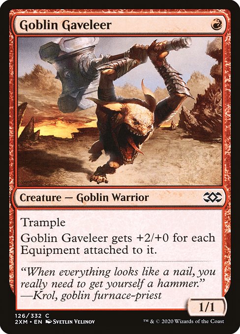 Goblin Gaveleer [Double Masters - 126]