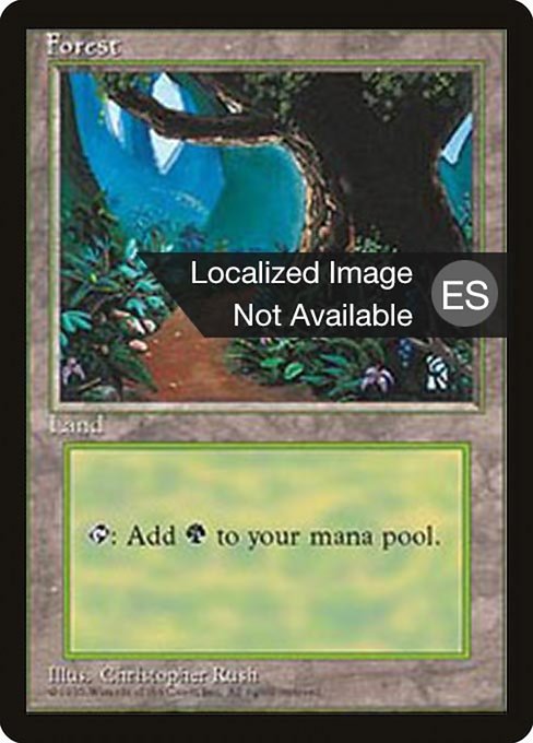 Forest [Fourth Edition Foreign Black Border - 377]
