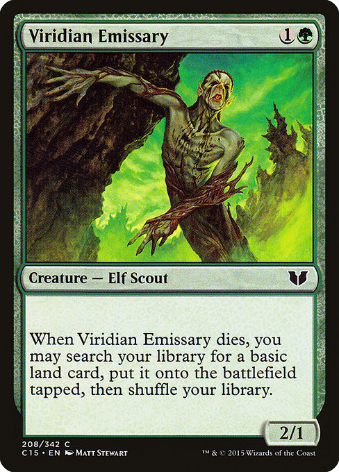 Viridian Emissary [Commander 2015 - 208]