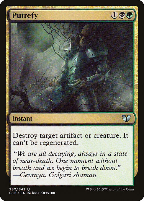 Putrefy [Commander 2015 - 232]