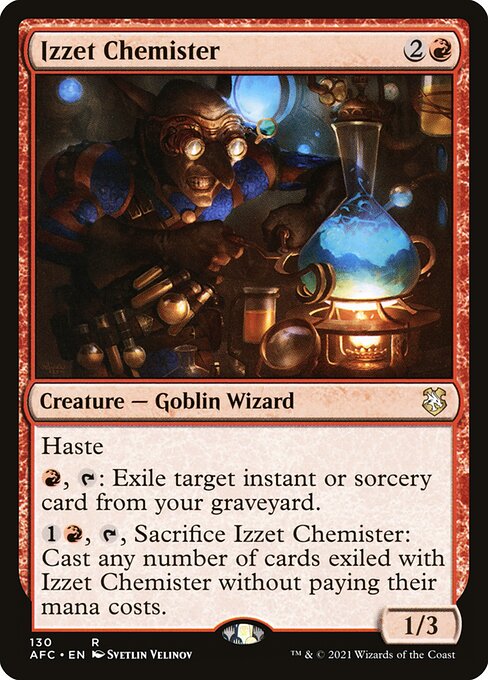 Izzet Chemister [Forgotten Realms Commander - 130]