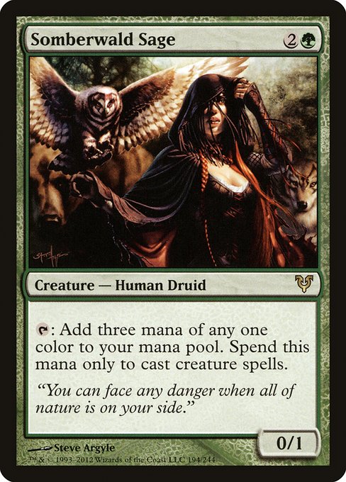 Somberwald Sage [Avacyn Restored - 194]