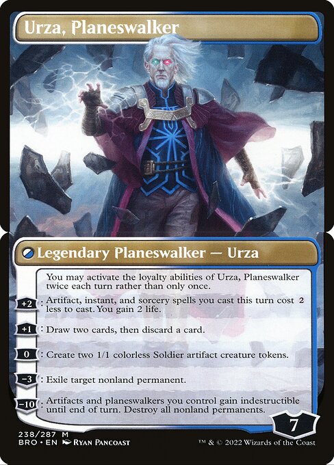 Urza, Planeswalker [The Brothers' War - 238b]