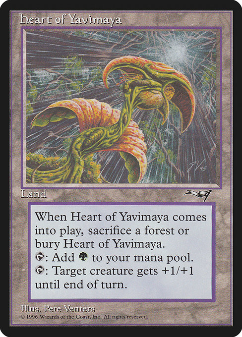 Heart of Yavimaya [Alliances - 138]