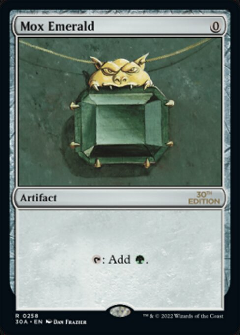 Mox Emerald [30th Anniversary Edition - 258]