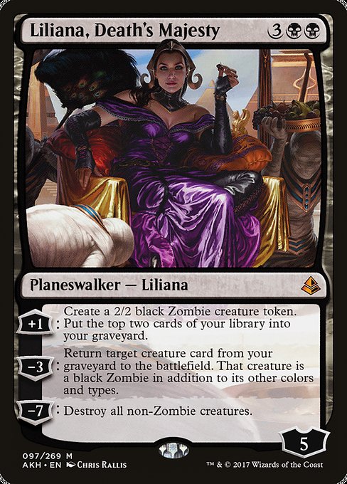 Liliana, Death's Majesty [Amonkhet - 97]