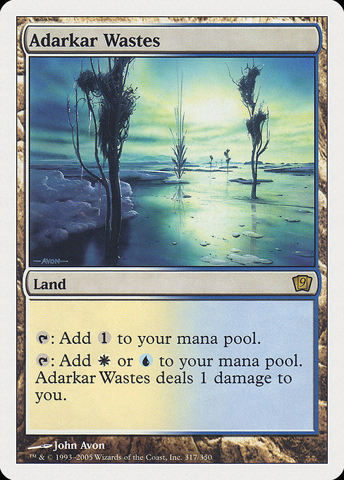 Adarkar Wastes [Ninth Edition - 317]
