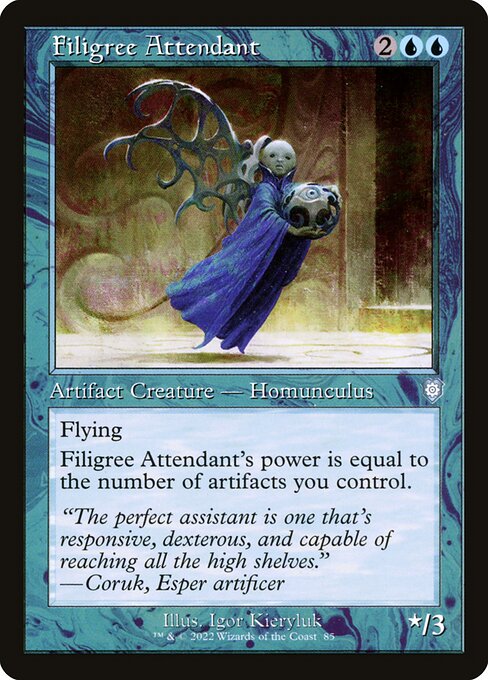 Filigree Attendant [The Brothers' War Commander - 85]