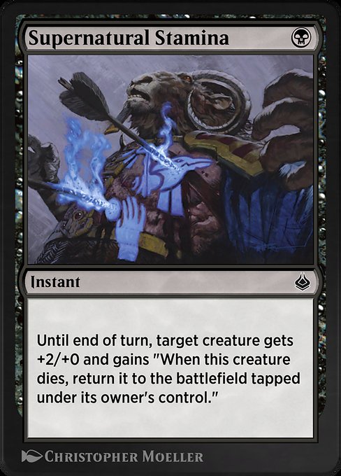Supernatural Stamina [Amonkhet Remastered - 126]