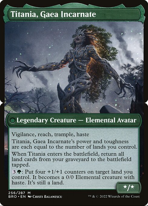 Titania, Gaea Incarnate [The Brothers' War - 256b]