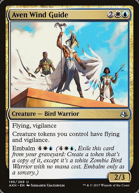 Aven Wind Guide [Amonkhet - 195]