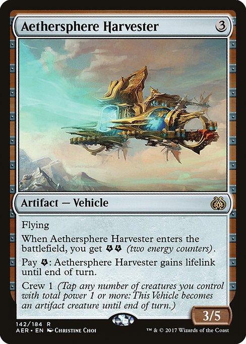 Aethersphere Harvester [Aether Revolt - 142]