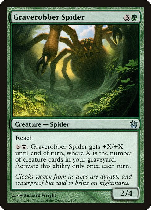Graverobber Spider [Born of the Gods - 122]